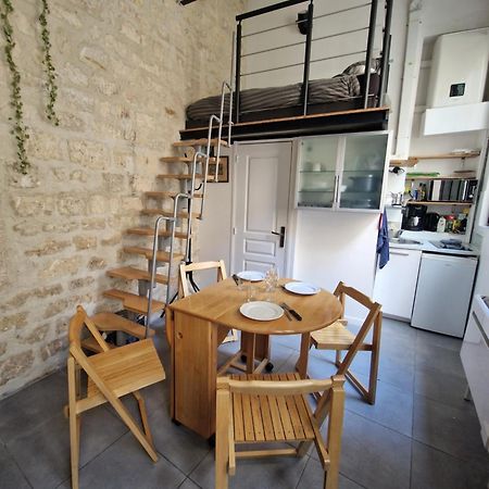 Studio Marais Menilmontant Paris Bagian luar foto