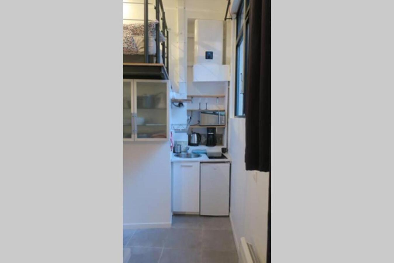 Studio Marais Menilmontant Paris Bagian luar foto