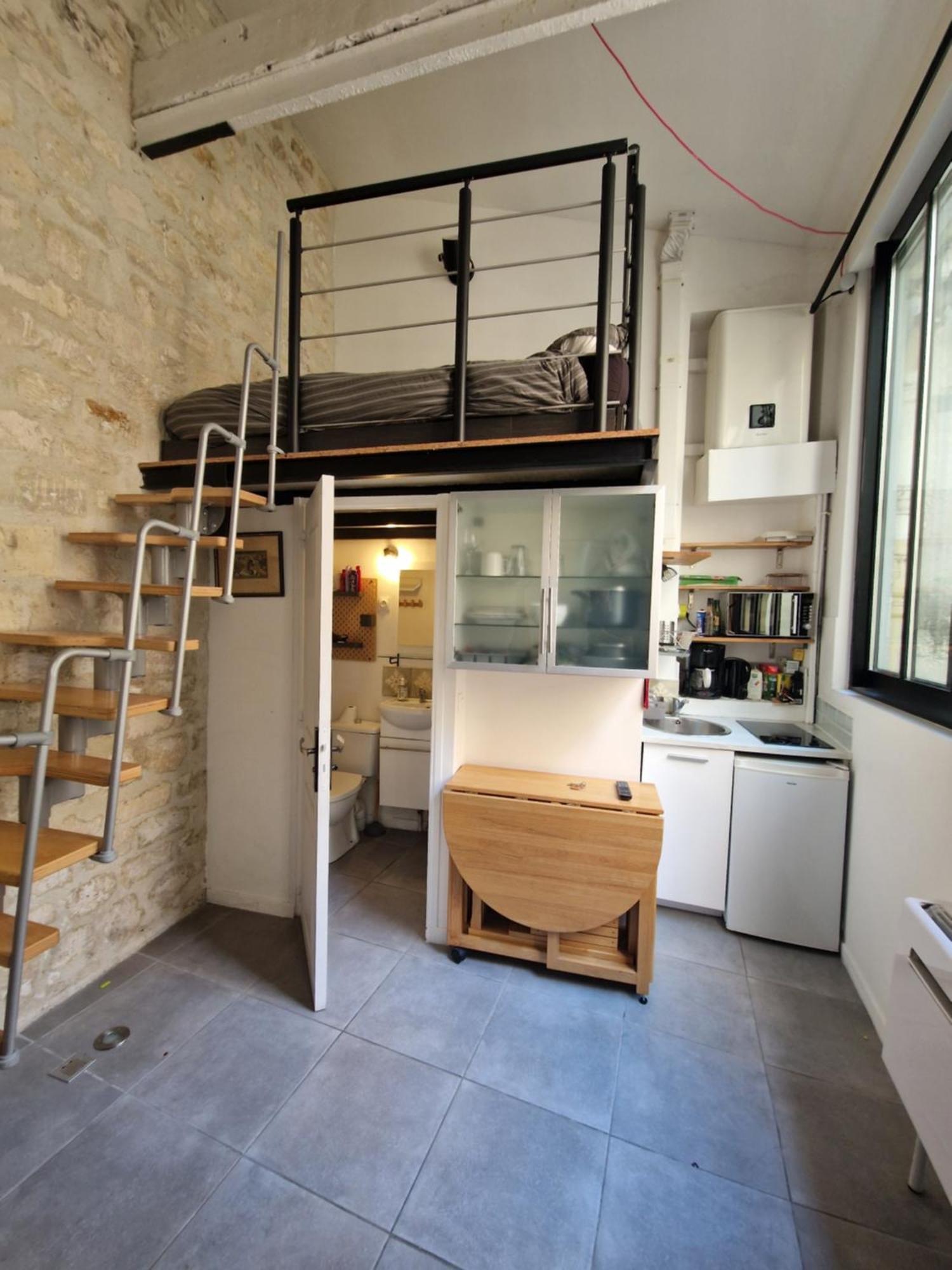 Studio Marais Menilmontant Paris Bagian luar foto