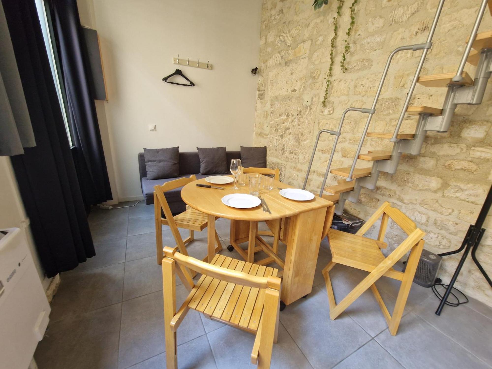 Studio Marais Menilmontant Paris Bagian luar foto