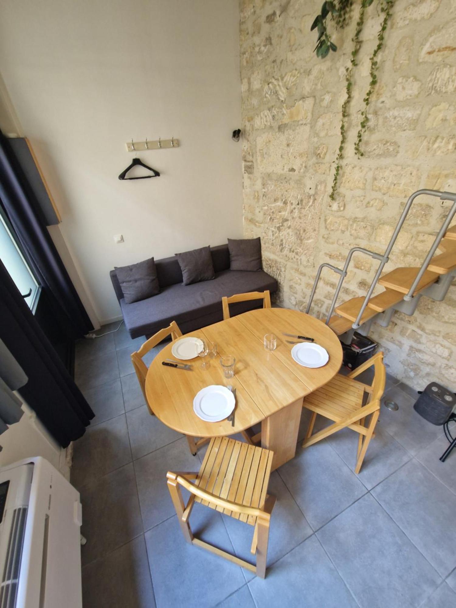 Studio Marais Menilmontant Paris Bagian luar foto